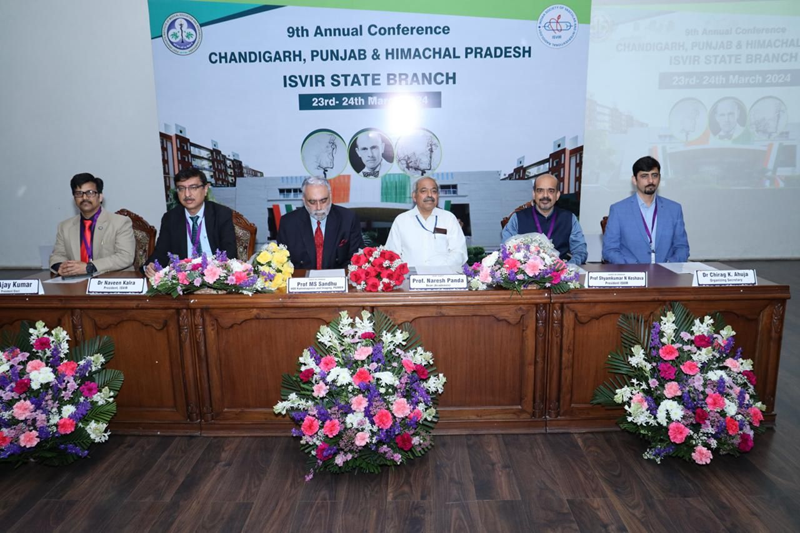 इंडियन सोसाइटी ऑफ वैस्कुलर एंड इंटरवेंशनल रेडियोलॉजी (चंडीगढ़, पंजाब और हिमाचल प्रदेश राज्य शाखा) का 9वां वार्षिक सम्मेलन मार्च, 2024 के अंतिम सप्ताह में आयोजित किया गया।